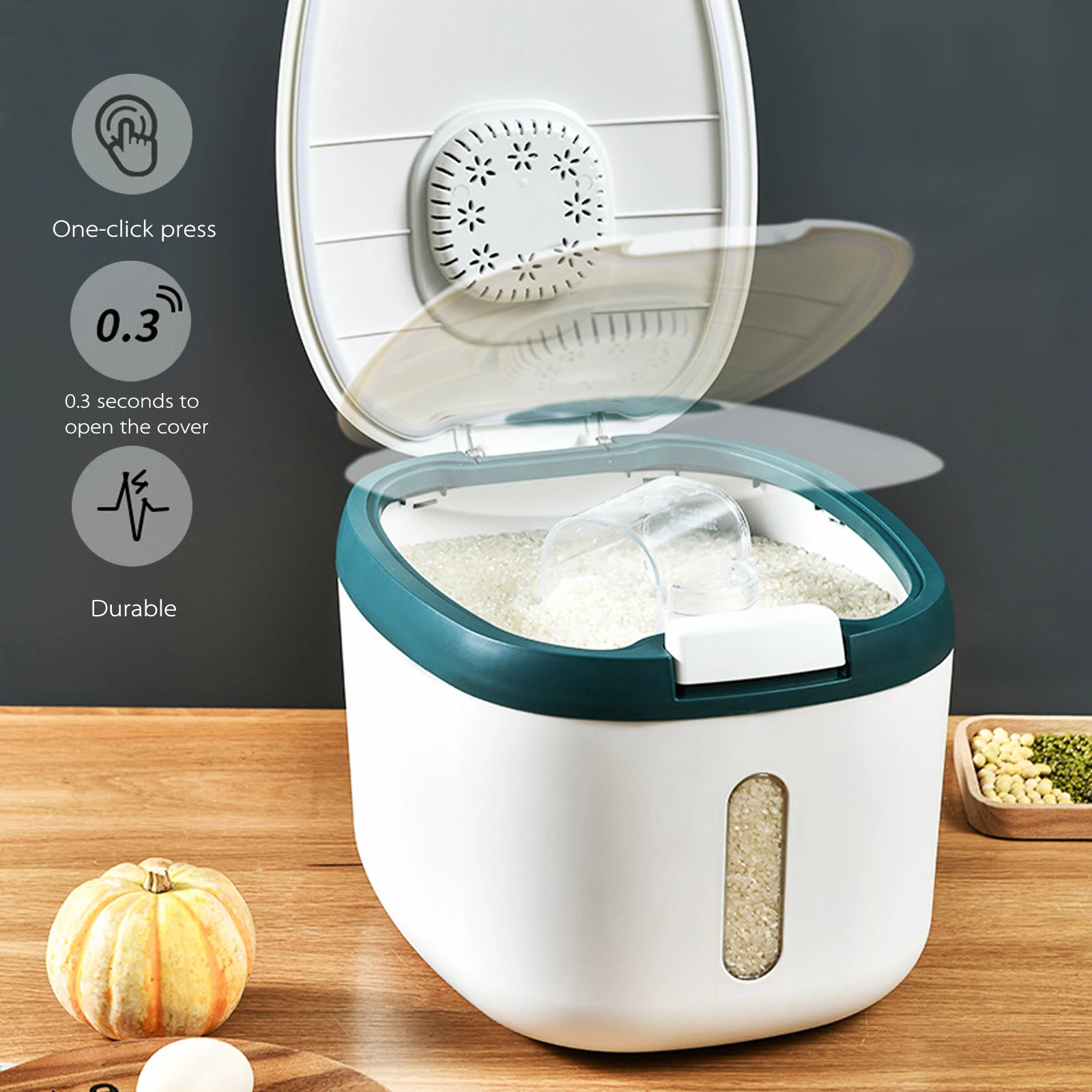 Контейнер для хранения пищевых продуктов WALFOS 5 кг/10 кг | Дом и сад