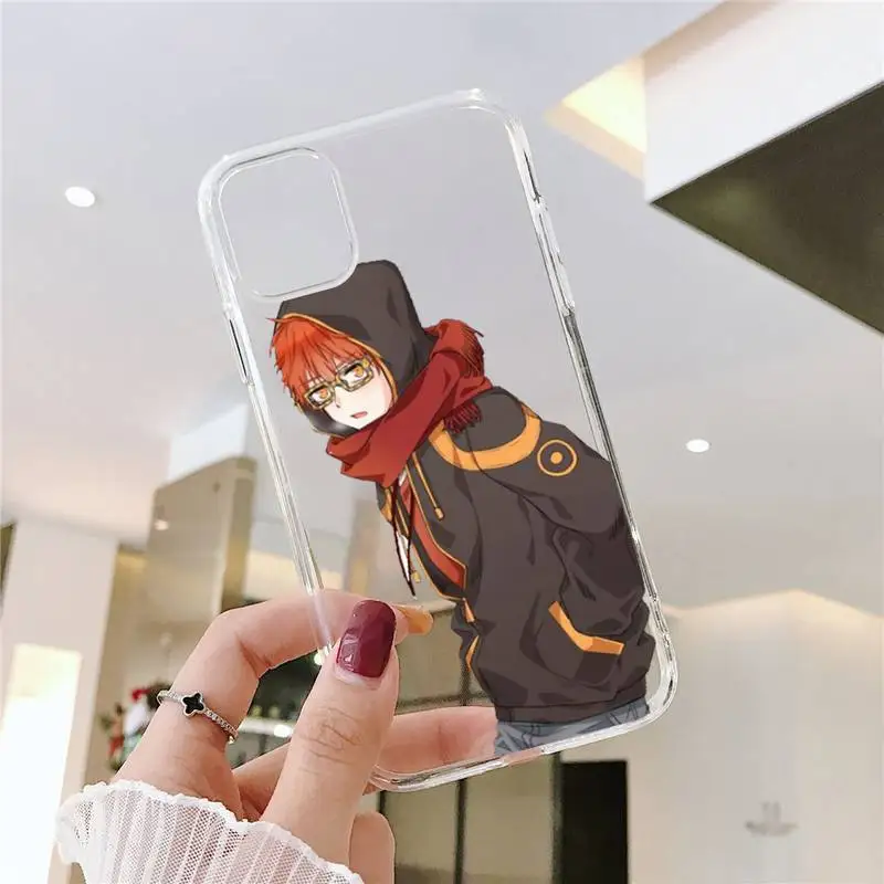 

707 Mystic Messenger Anime Phone Case Transparent soft For iphone 5 5s 5c se 6 6s 7 8 11 12 plus mini x xs xr pro max