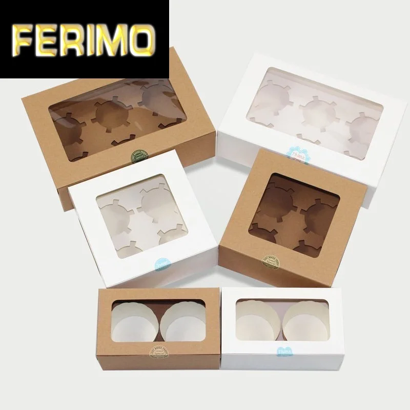 Коробка для упаковки шоколадных конфет с 2/4/6/12 отверстиями | Дом и сад