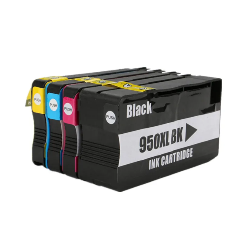 4 шт. чернильный картридж для HP Officejet Pro 8100 8600 8610 8615 8620 8625 8630 251dw 276dw с чернилами 950XL