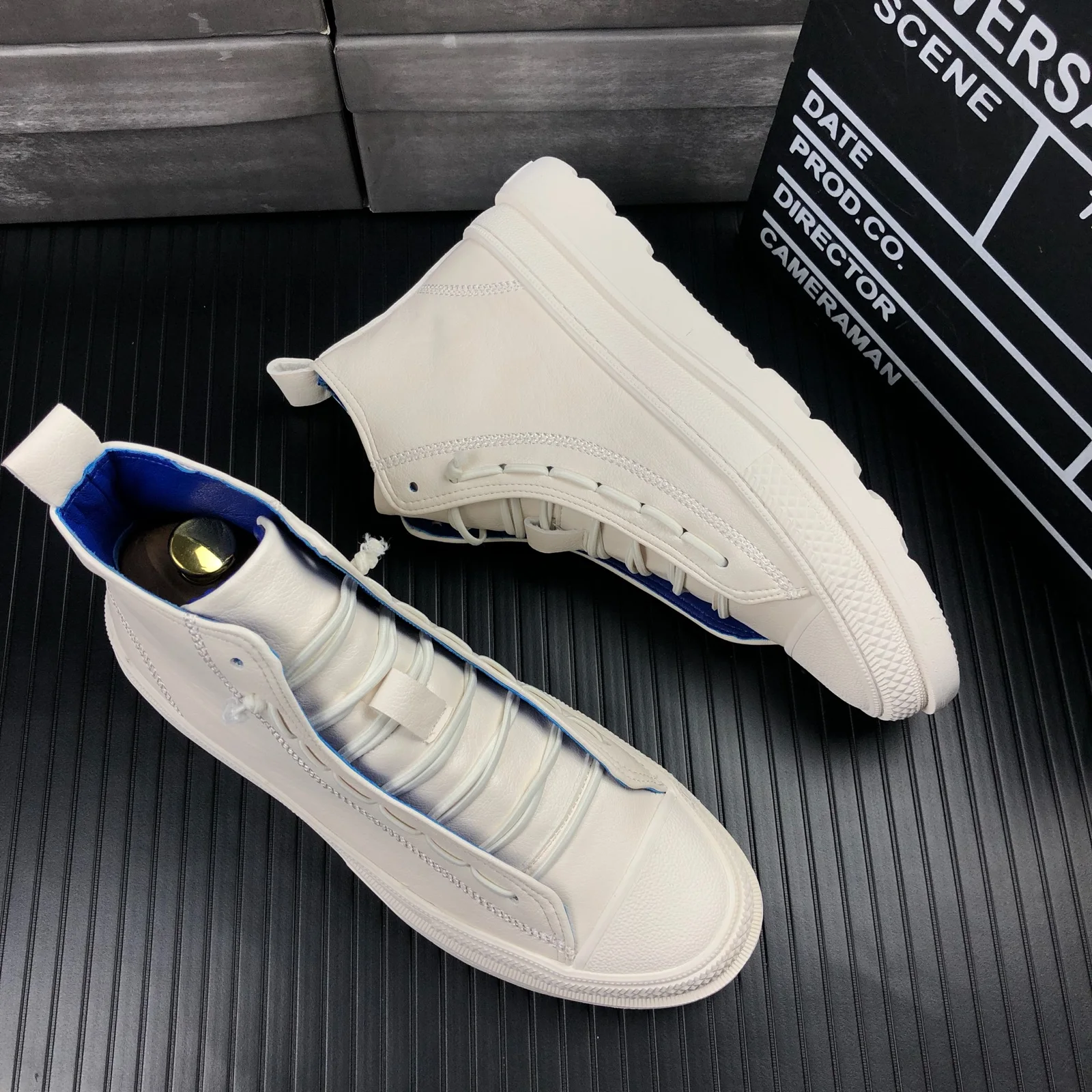 Мужские кожаные ботинки черные повседневные размер 38 44 для молодежи 2020| |