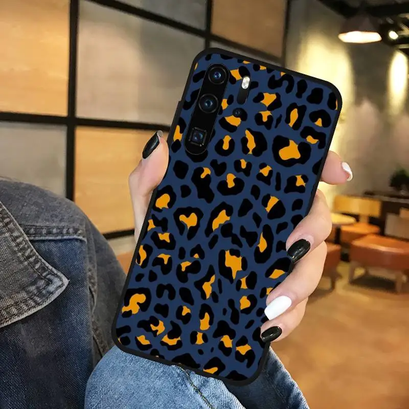 

Tiger Leopard Print Phone Case Funda For Huawei P9 P10 P20 P30 Lite 2016 2017 2019 plus pro P smart