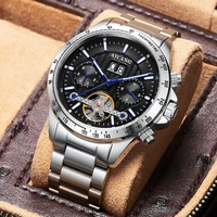 ailang luminous automatic mechanical watch mens top brand luxury waterproof tourbillon watch 316 steel clock relogio masculine