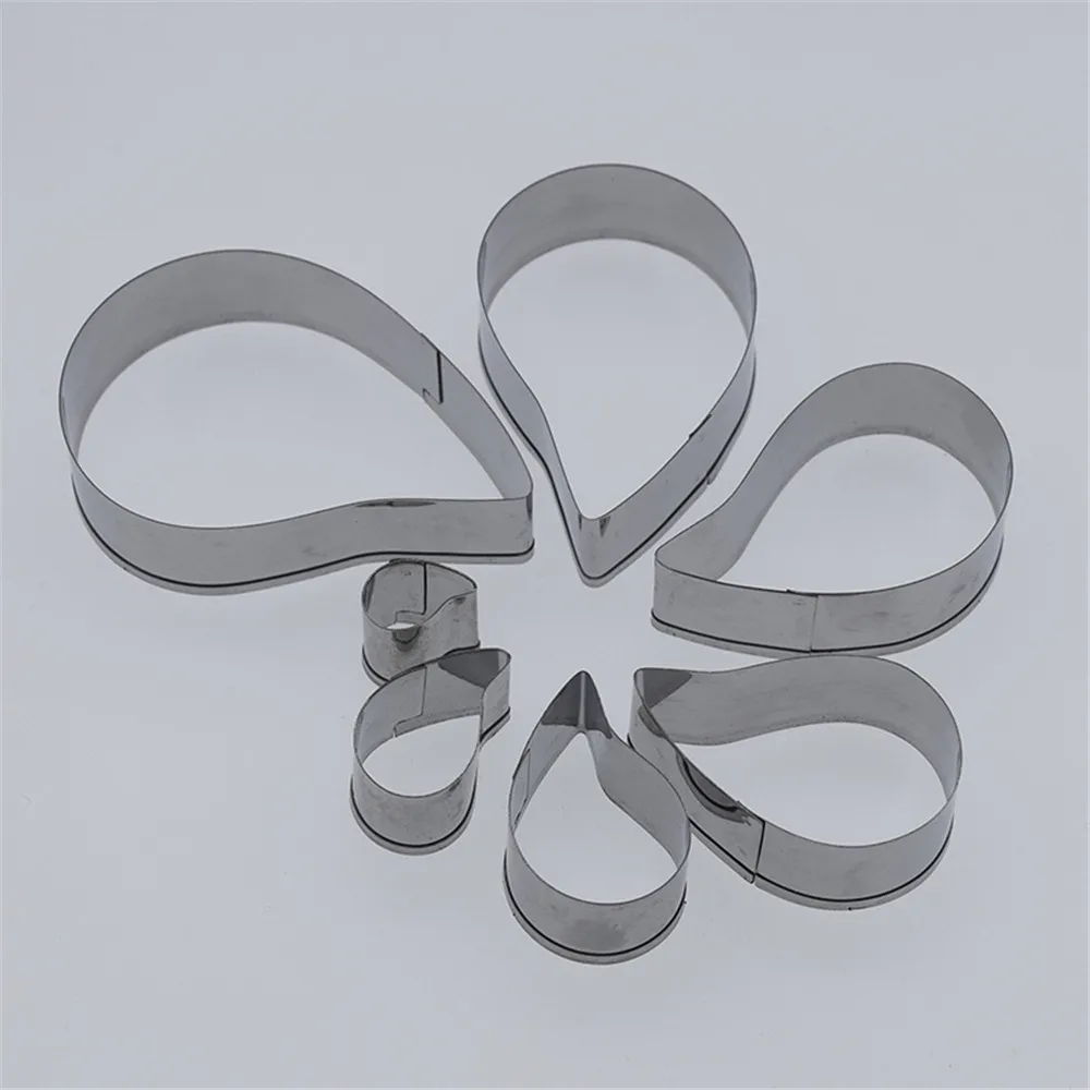 Резаки для глины керамики новый волнистый лепесток кешью 7 шт./компл. форма в