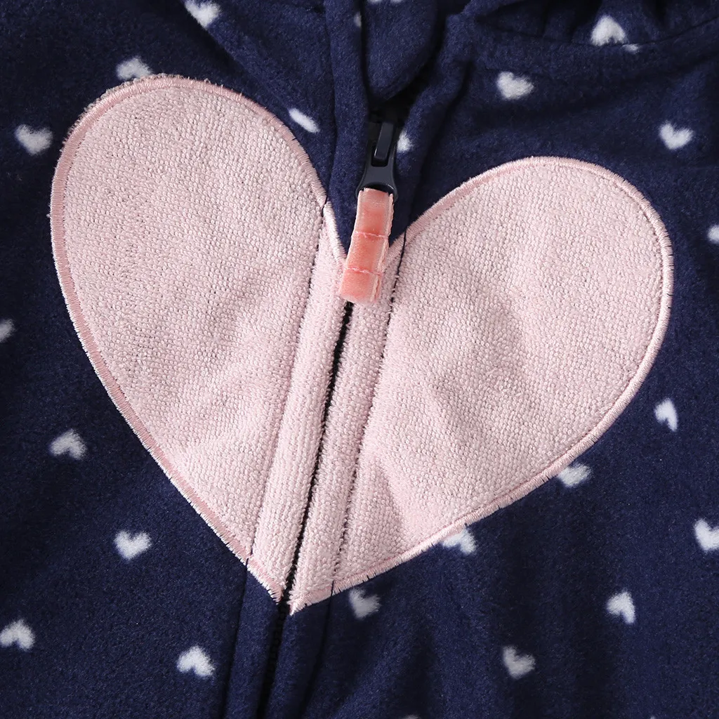 Куртка с капюшоном для новорожденных мальчиков и девочек толстая верхняя одежда