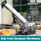 MOULD KING 17002 автомобильные игрушки MOC-20920 APP Control Liebherrs LTM 11200, модель экскаватора, строительные блоки, детский автомобиль, подарки