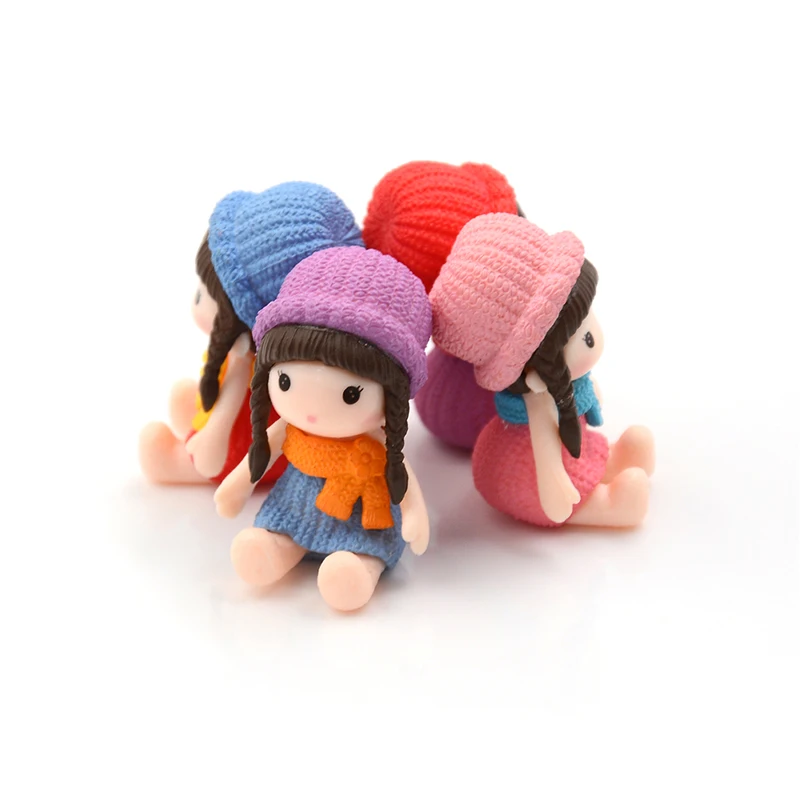 1 шт./4 шт. Мини-куклы-девочки | Дом и сад