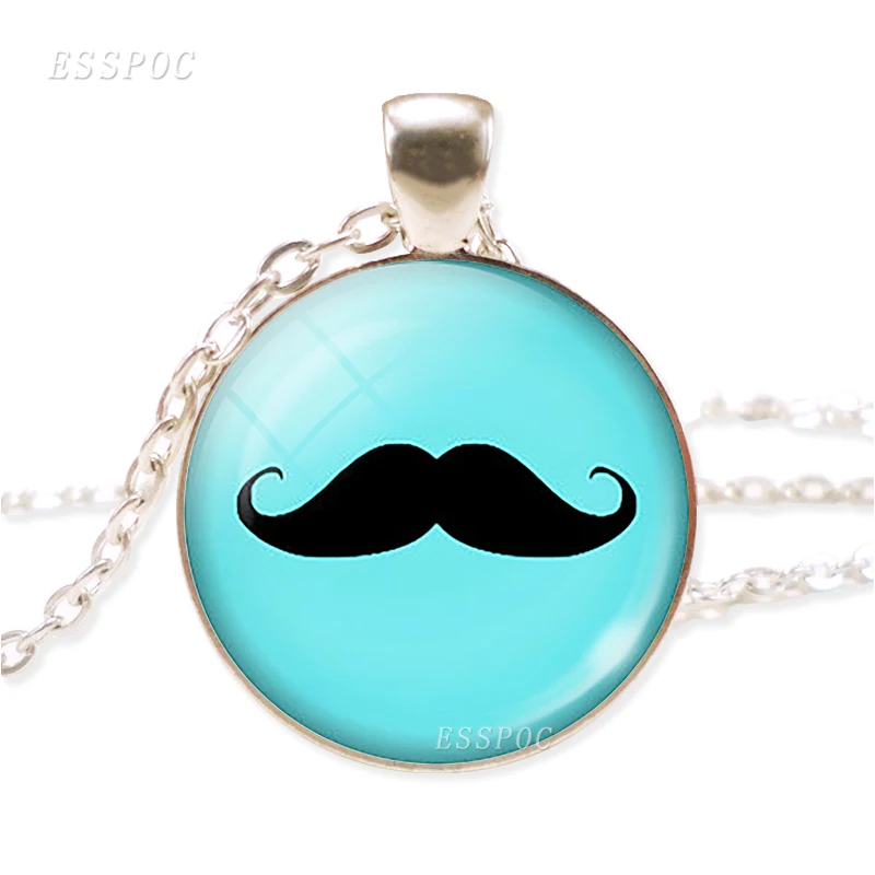 Усы с очками хипстерская Подвеска Ожерелье для хипстеров забавные усы ювелирные