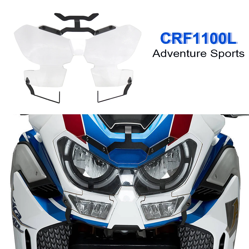 

NEW Motorcycle Headlight Head Light Guard Protector Cover For Honda Africa Twin CRF1100L CRF 1100 L Adventure Sports 2020 2021