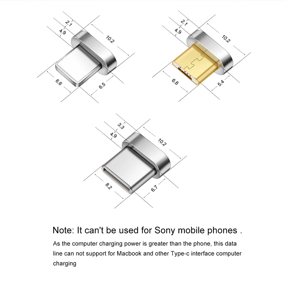 Магнитный кабель Micro USB LOERSS для IPhone samsung, кабель для быстрой зарядки и передачи данных, шнур для магнитного зарядного устройства, кабель usb type C для мобильного телефона