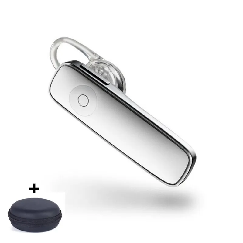 White With Bag GutsyMan бизнес bluetooth наушники Беспроводная стерео гарнитура с micphone handsfree звонки наушники для смартфонов - Цвет: White With Bag