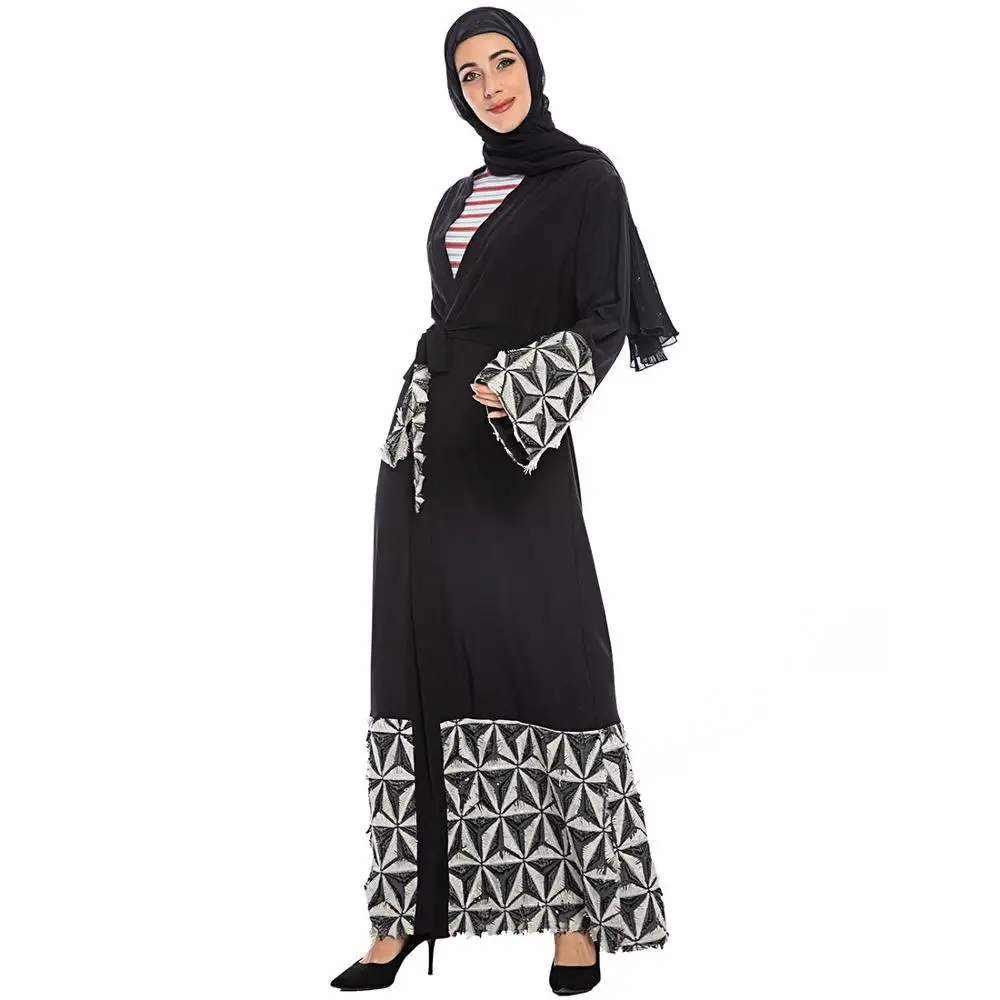 Abaya турецкий кафтан марокканский модный простой мусульманский Повседневный