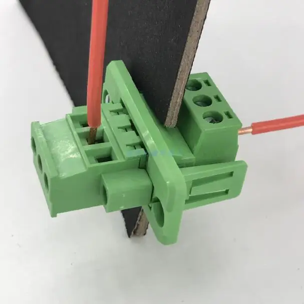 5 комплектов шасси клеммный блок открытие фиксированный мужской и женский solderless