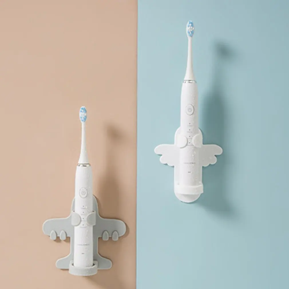 

Traceless Toothbrush Holder Bathroom Wall-Mounted Electric Toothbrush Holder Toothbrush Stand Hanger Bathroom Accessories