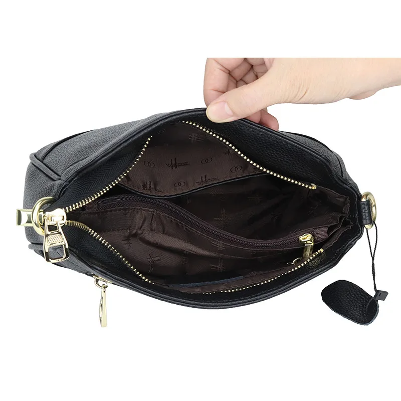 

Genuine Leather Shoulder Bag Women's Luxury Purse and Handbags Fashion Crossbody Bags for Women Female Totes Bag bolsa feminina