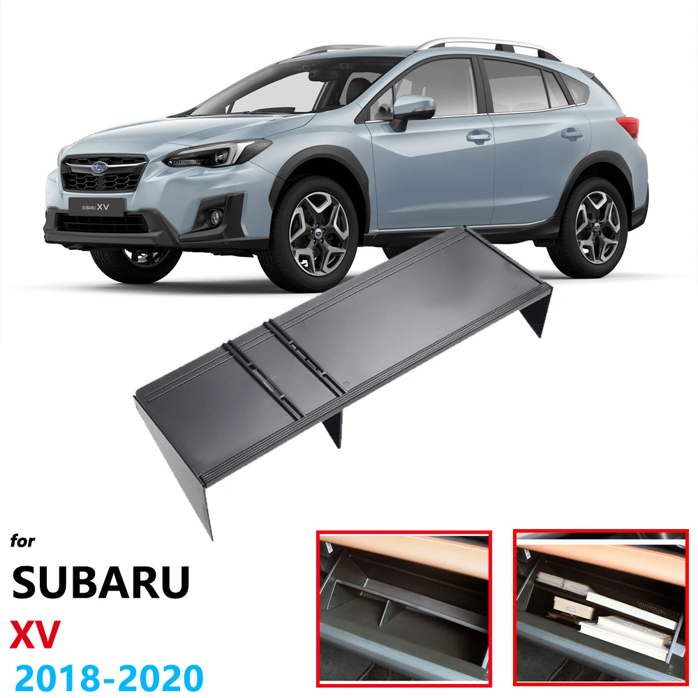 

Для Subaru XV 2018 2019 2020 автомобильный пилотная перчатка коробка аксессуары для хранения внутренняя Сортировка перегородка автостайлинг tiving WRX STI