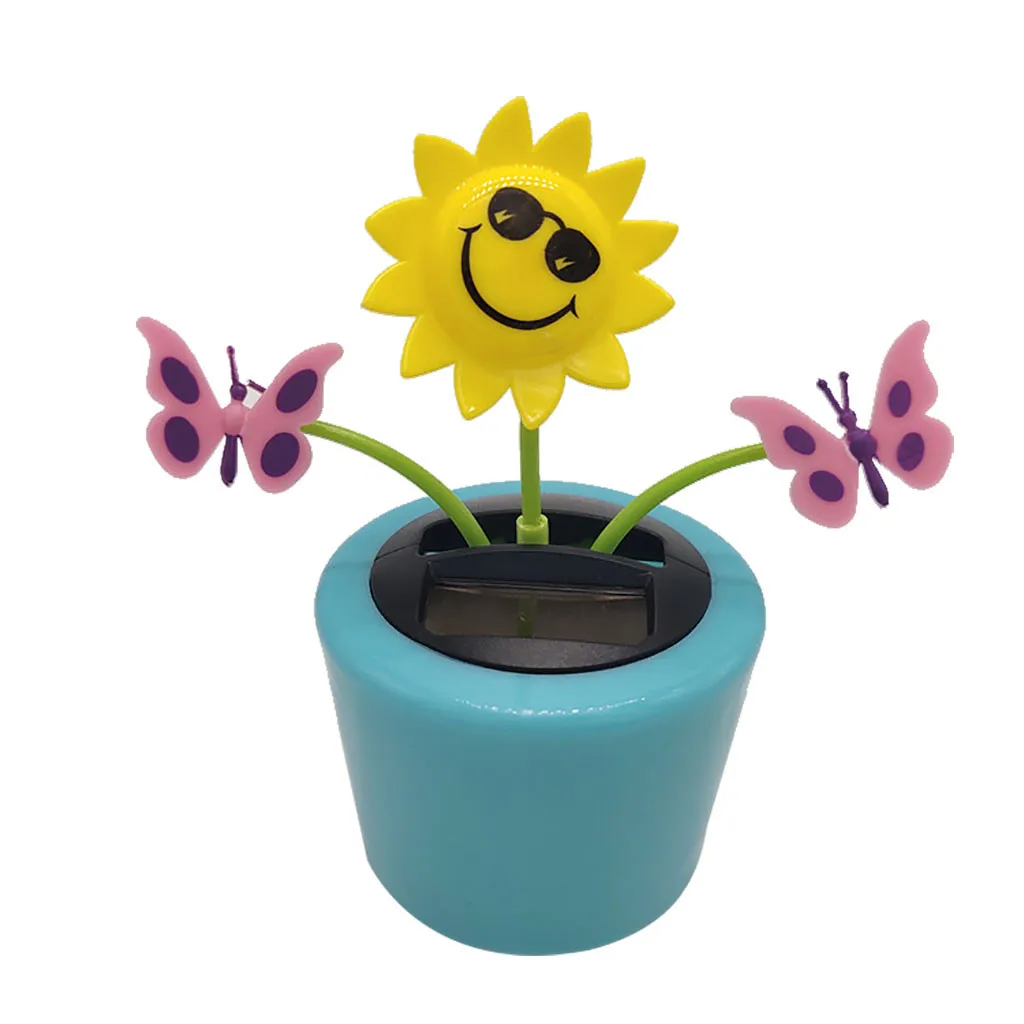 1 шт. движущаяся танцевальная качалка откидной клапан солнечная игрушка