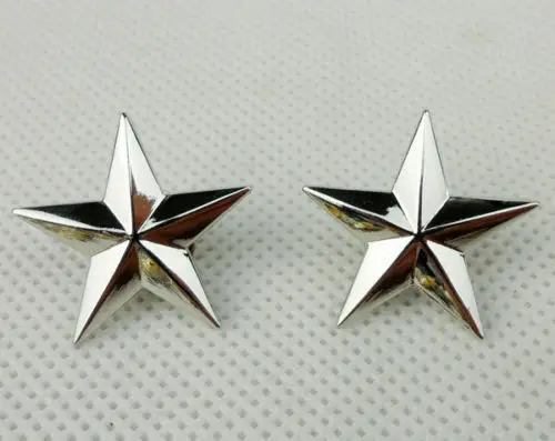 WW2 пара США армия одна звезда brigader Униформа значок продавец 5605101|Спортивные