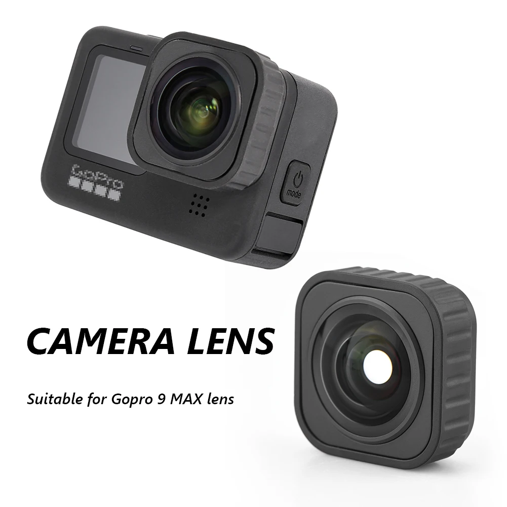 

Protective Lens Action Camera Accessories Optical Glass Screen Lens Action Camera for Gopro 9 MAX Optical Glass Screen