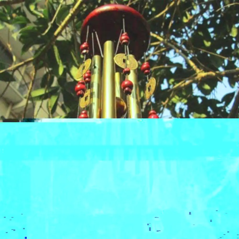 Античный резонансный металлический колокольчик подвесные колокольчики для