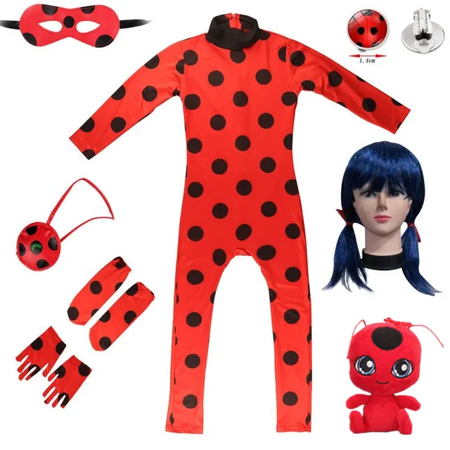 Новинка 2022 костюмный костюм для косплея Dupain-Cheng с зажимом ушей детей Хэллоуина