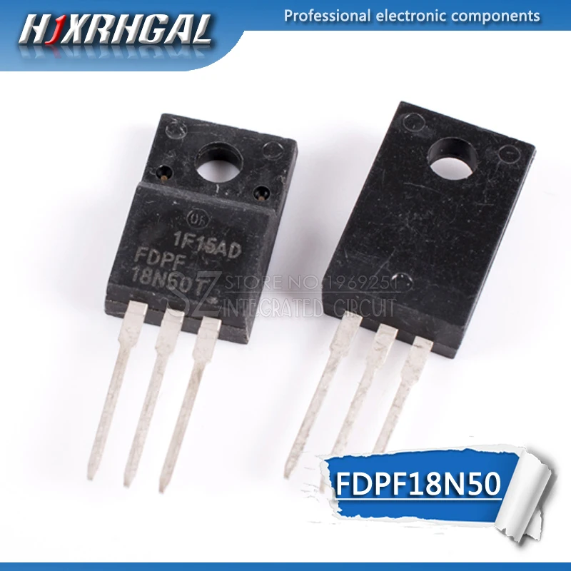1 шт FDPF18N50 18N50 TO-220F