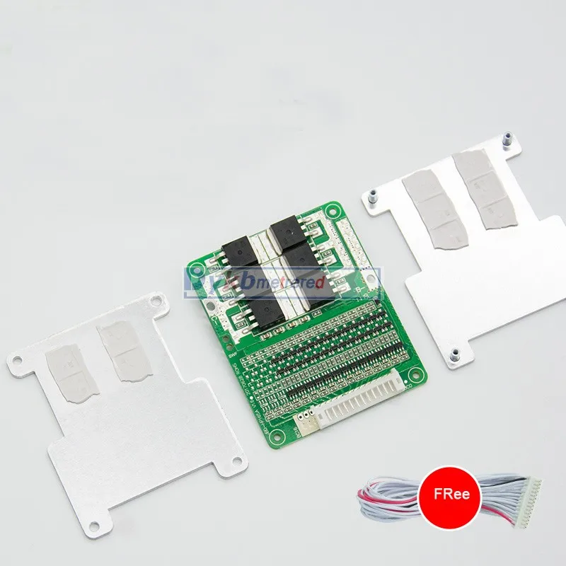 16S 14S 60V 48V 30A 25A 20A 15A литий ионный аккумулятор Защитная плата BMS баланс батареи Liion lipo