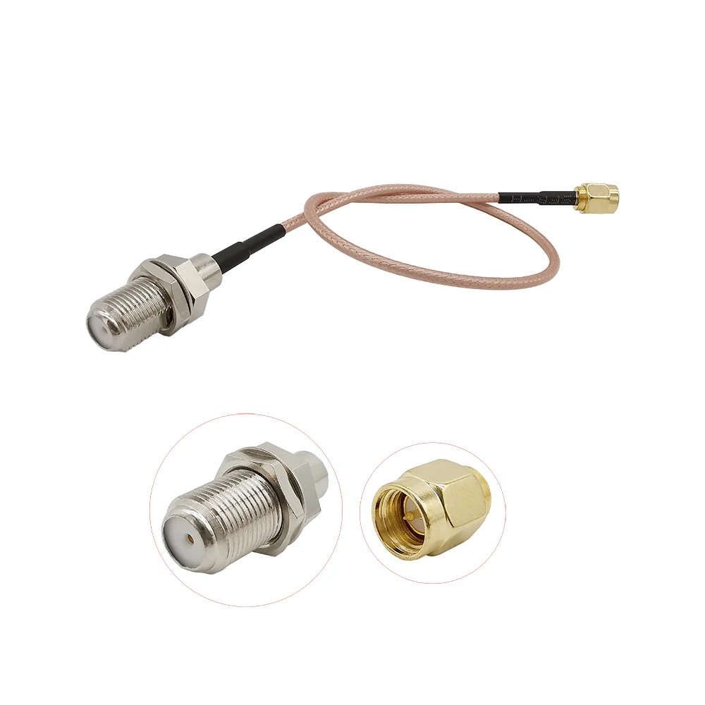 2 шт., разъем SMA типа «папа»-«мама», 15 см