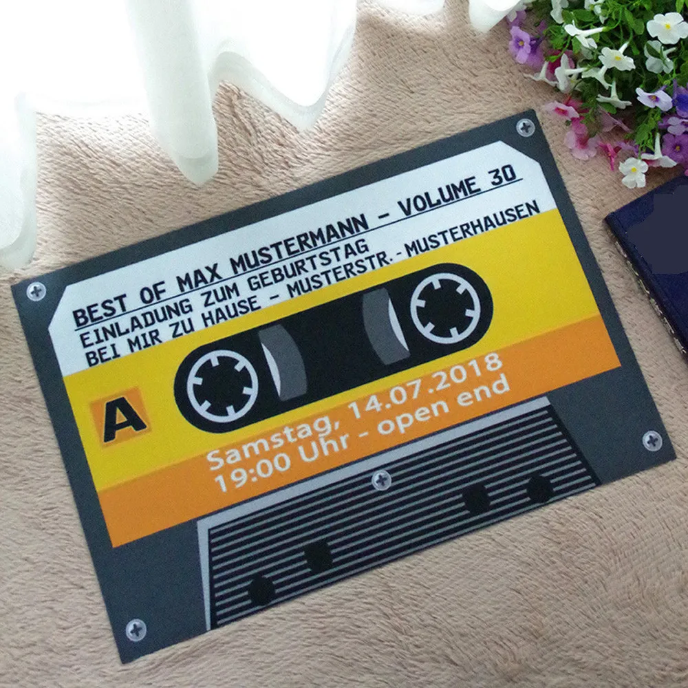 Кассетная лента коврики противоскользящие напольные ковры клейкая принт коврик