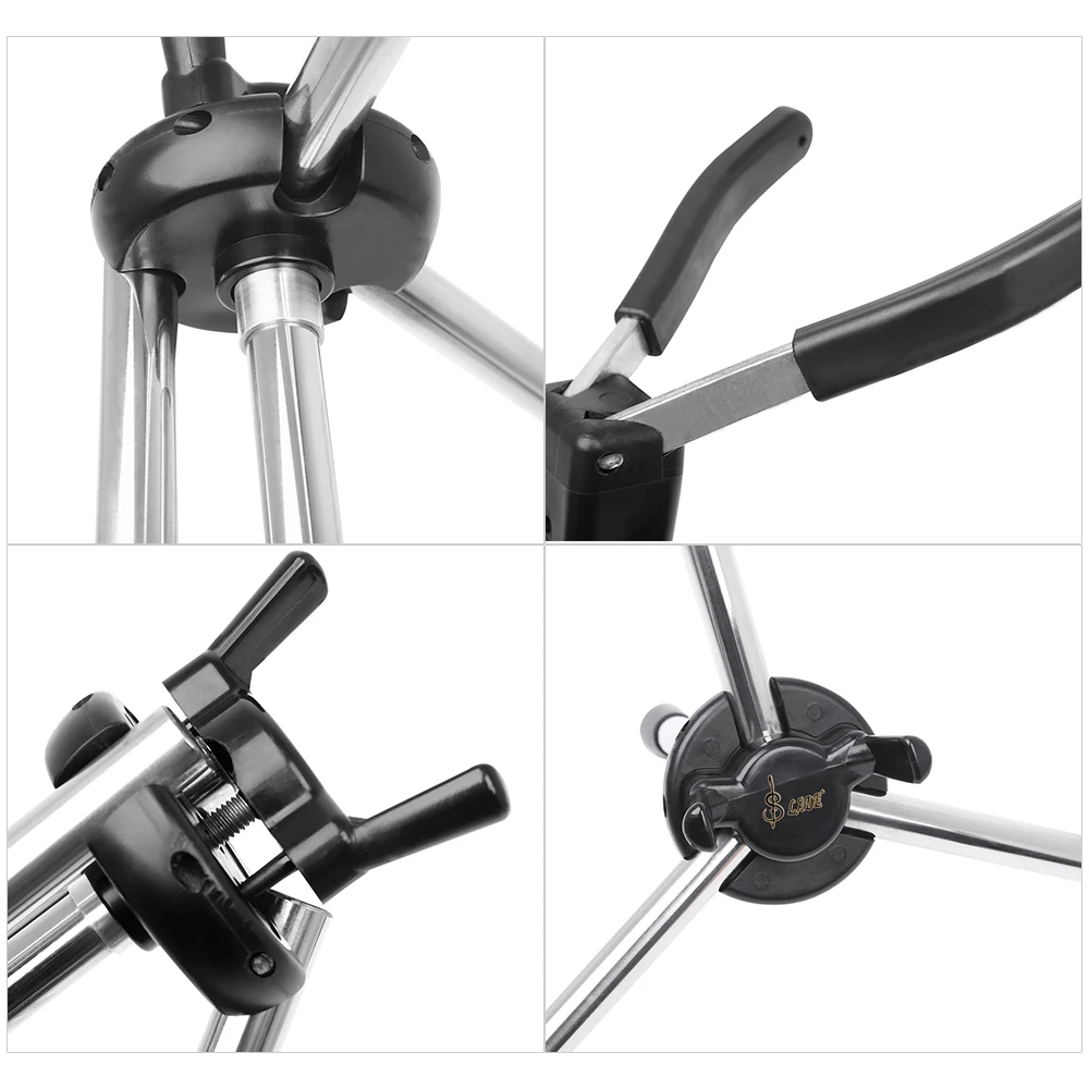 LADE LD-130 складной тенор-саксофон портативный саксофон металлический напольный