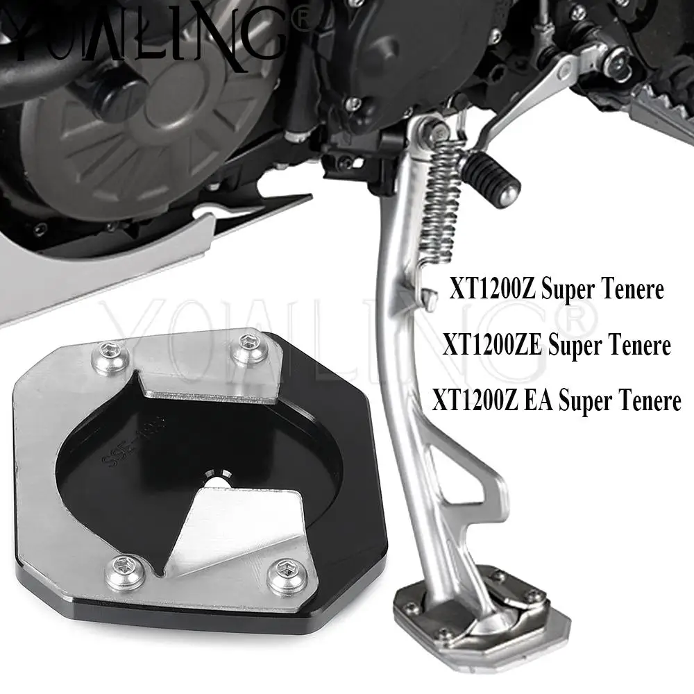 

Motorcycle Foot Kickstand Side Stand Enlarge Pad Extension Plate For Yamaha XT1200Z EA XT1200ZE Super Tenere 2014-2019 2020 2021