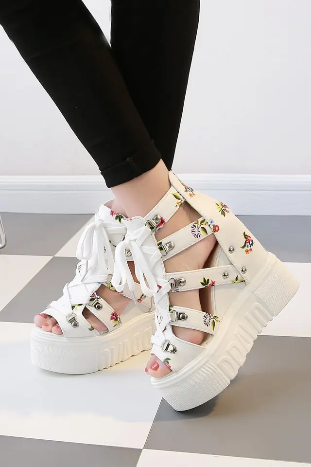 

Bottom Water Defence Woman Thick heel New Shoes Shoe Season Air Platform Woman Cake