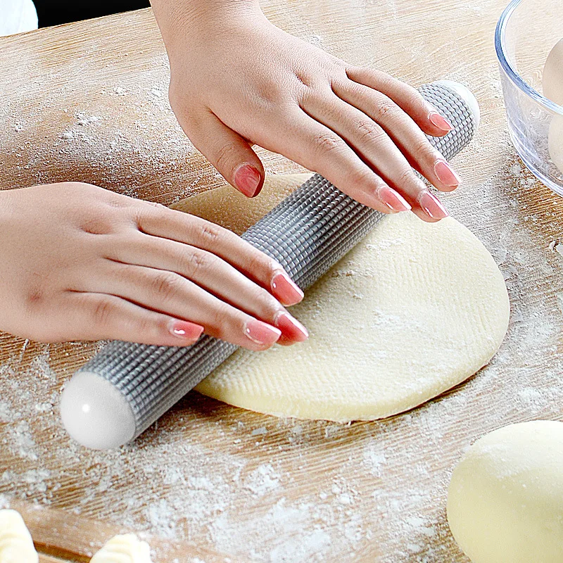 

1PCs Non-stick ABS Rolling Pin Fondant DIY Kitchen Dumpling Roller Cake Dough Noodles Rolling Stick Cooking Bakeware Tools
