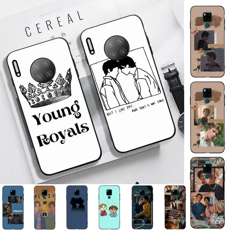 

TOPLBPCS Young Royals Simon and Wilhelm Phone Case for Huawei Mate 20 10 9 40 30 lite pro X Nova 2 3i 7se