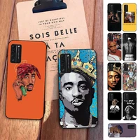 rapper 2pac singer tupac phone case for huawei honor 10 i 8x c 5a 20 9 10 30 lite pro voew 10 20 v30