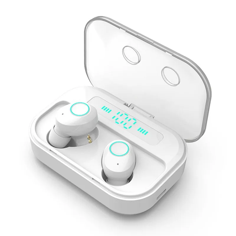 Беспроводная гарнитура Tws Bluetooth-наушники Air наушники-вкладыши с зарядным боксом