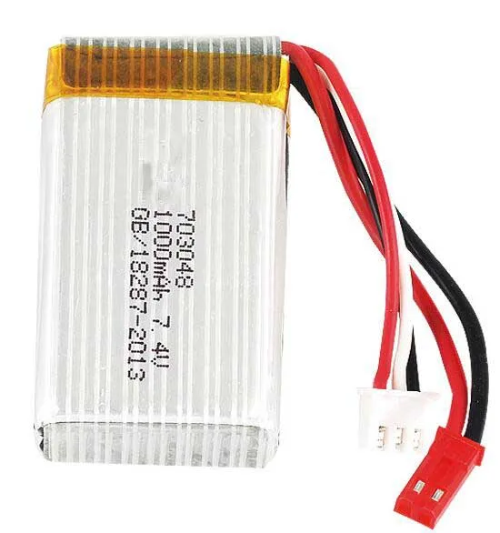 Hobby Hub 7,4 V 1000 mah 25c 2s Lipo батарея для MJXRC X600 Lipo батарея 7,4 v 1000 mah 703048 пульт дистанционного управления игрушки батарея