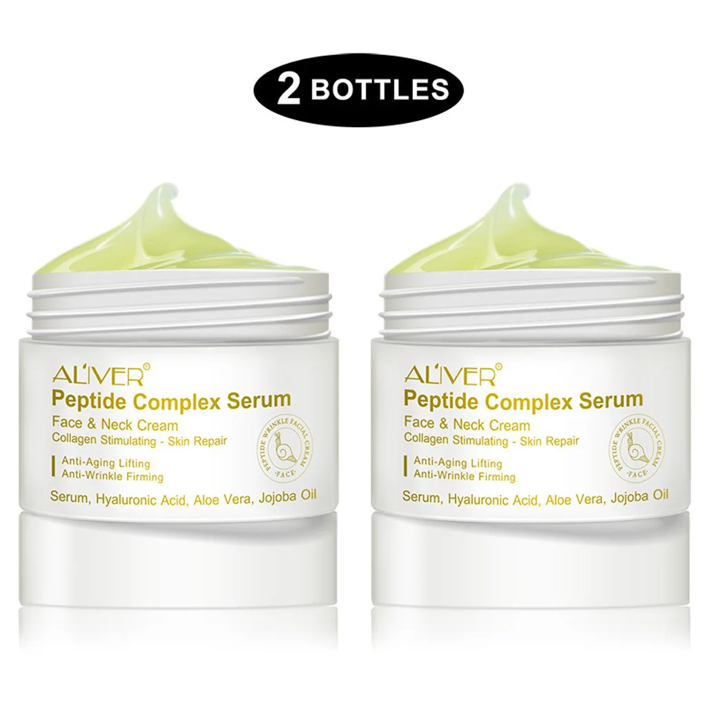 Крем с пептидами отбеливающий увлажняющий крем для лица борется морщинами