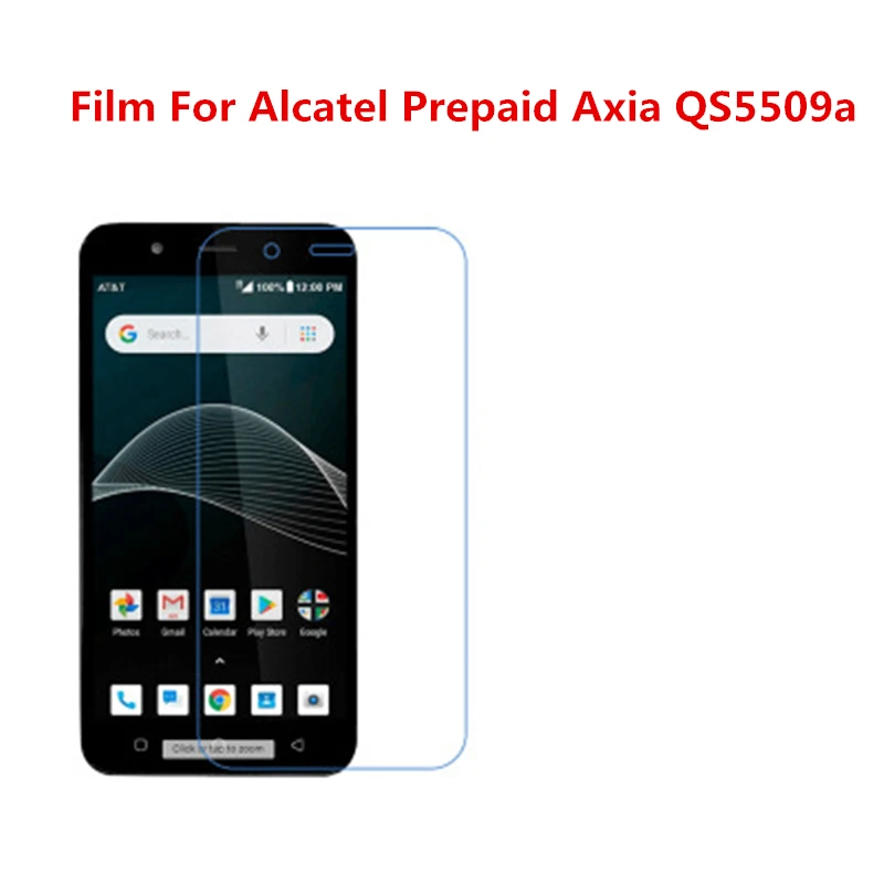 

1/2/5/10 шт. ультратонкая прозрачная защитная пленка для HD ЖК-экрана с тканевой пленкой для очистки для Alcatel предварительная Axia QS5509a.