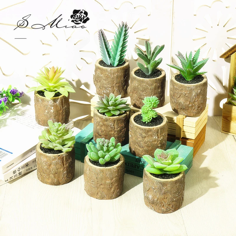 Искусственное дерево Flone искусственные растения в горшке бонсай украшение для