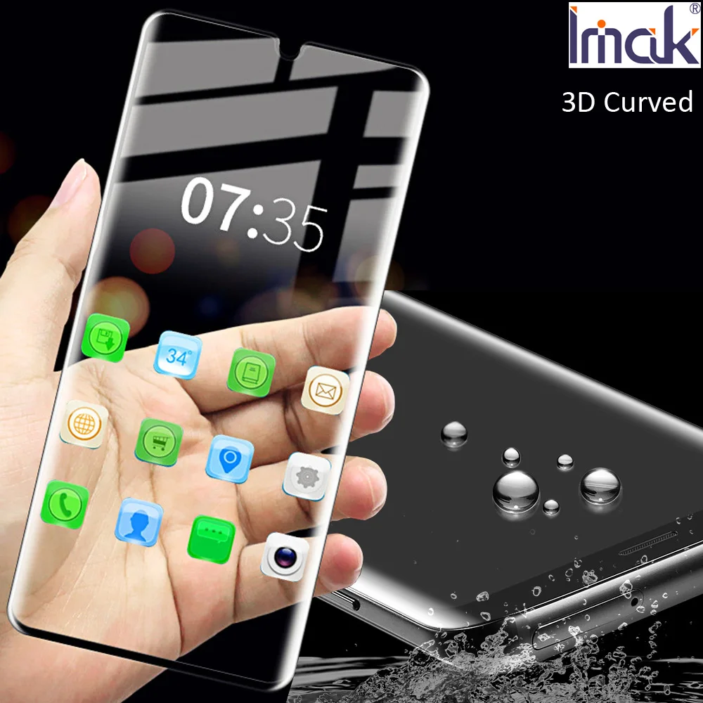 Изогнутое закаленное стекло imak 3D для Xiaomi Mi Note 10 Note10 Pro олеофобный Клей панели на