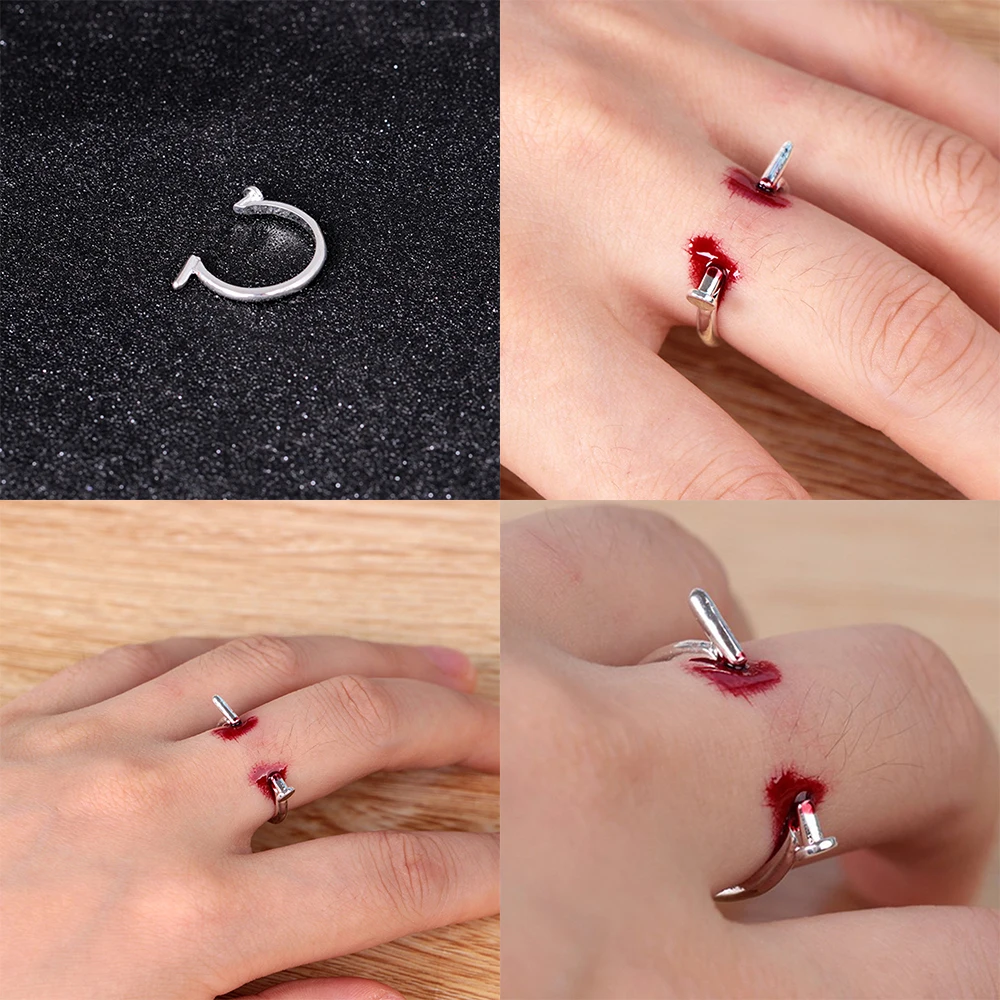 Оригинальное регулируемое кольцо для ногтей мужчин и женщин|Украшения своими