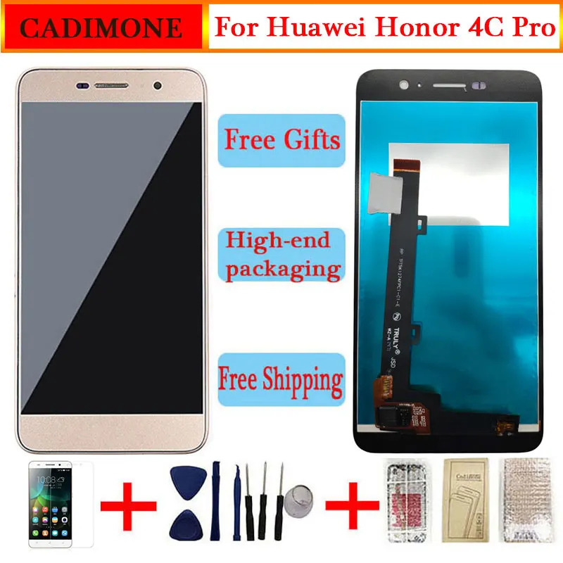Оригинальный ЖК дисплей для Honor 4C Pro экран с рамкой Замена экрана Huawei Y6 Tit l01|Экраны