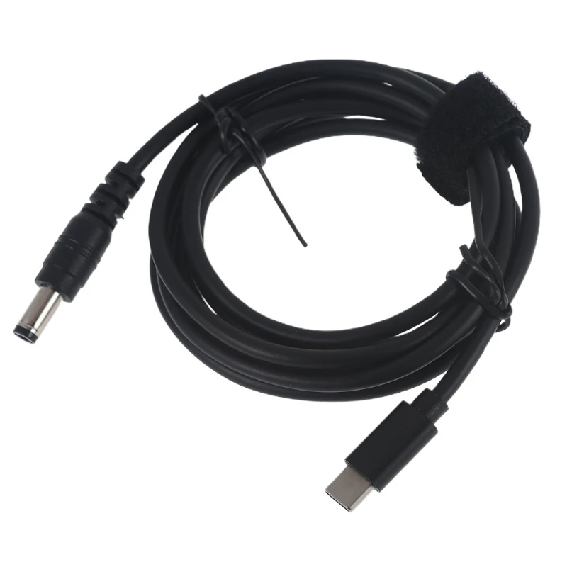 

PD 65W Type C to DC 5.5x2.1mm Braided Cord Power Adapter Cable Laptop Fast Charging Power Accessories
