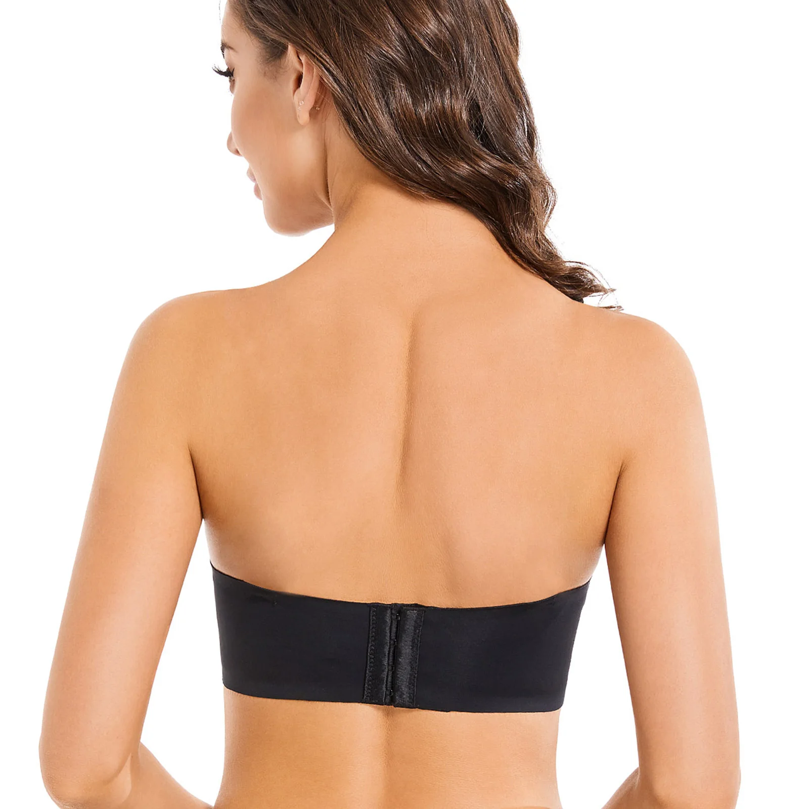 Женские кружевные бюстгальтеры Бюстгальтеры без бретелек с чашками пуш-ап и