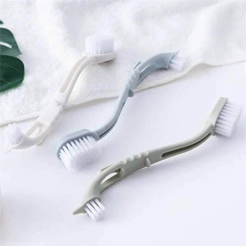 Новинка 2020 многофункциональная Двухсторонняя щетка для обуви с длинной ручкой