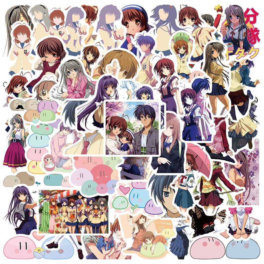 

10/30/50PCS Animation Tuanzi Family Personalized Decoration Graffiti Waterproof Sticker Notebook Water Cup RefrigeratorWholesale