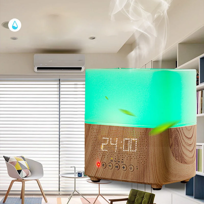 Ультразвуковой увлажнитель воздуха с Bluetooth подключением ароматические