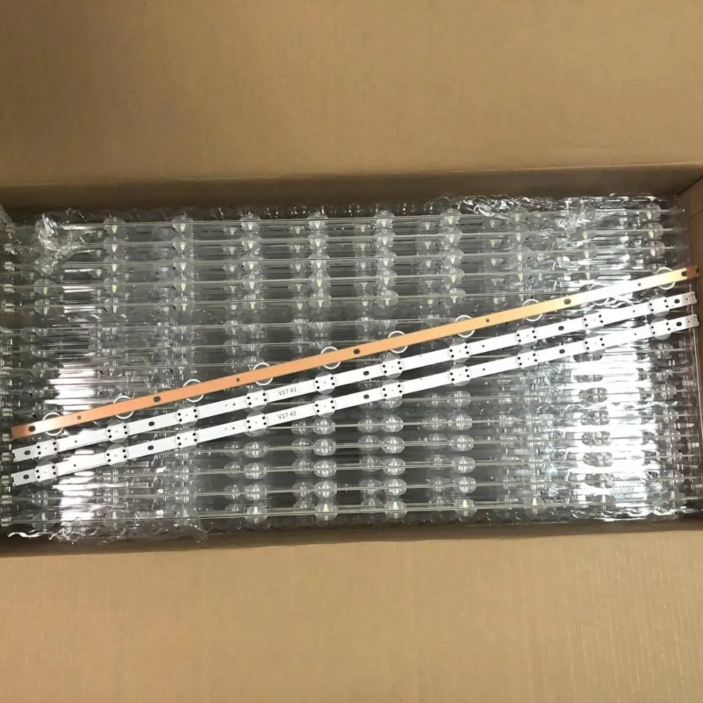 Светодиодная лента для подсветки LG 43UJ670V 43UJ651V 43LV340C UB E74739 V17 43 ART3 2867 43uj6525 43uj6565 agf78709801