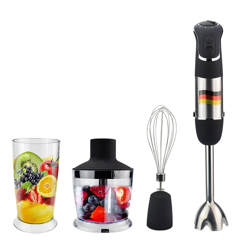 Многофункциональный погружной ручной блендер 4-в-1 маленький мощный 850 Вт 6